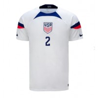 Spojené štáty Sergino Dest #2 Domáci futbalový dres MS 2022 Krátky Rukáv